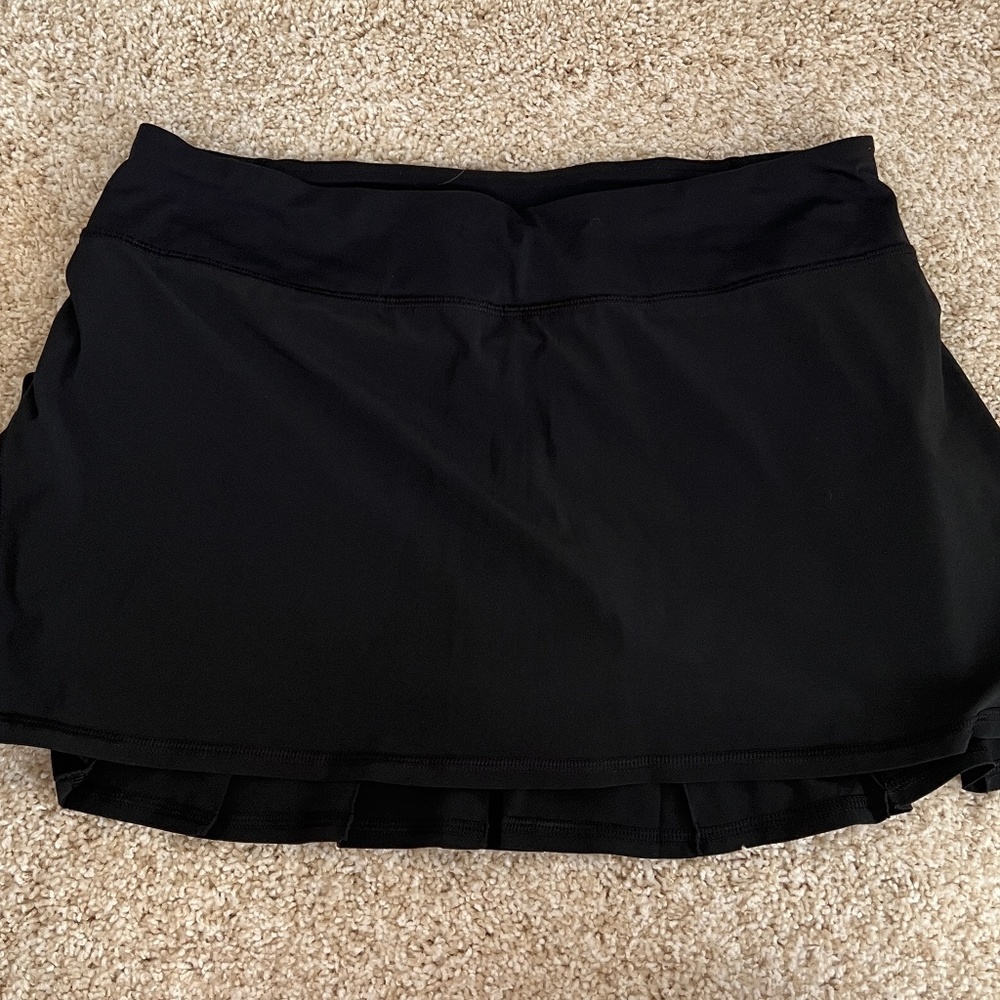 Black Lululemon Skirt Size 8